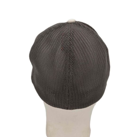 Travis Matthews Flexfit Grey Striped Mesh Back Baseball Cap Unisex L-XL - Picture 3 of 6